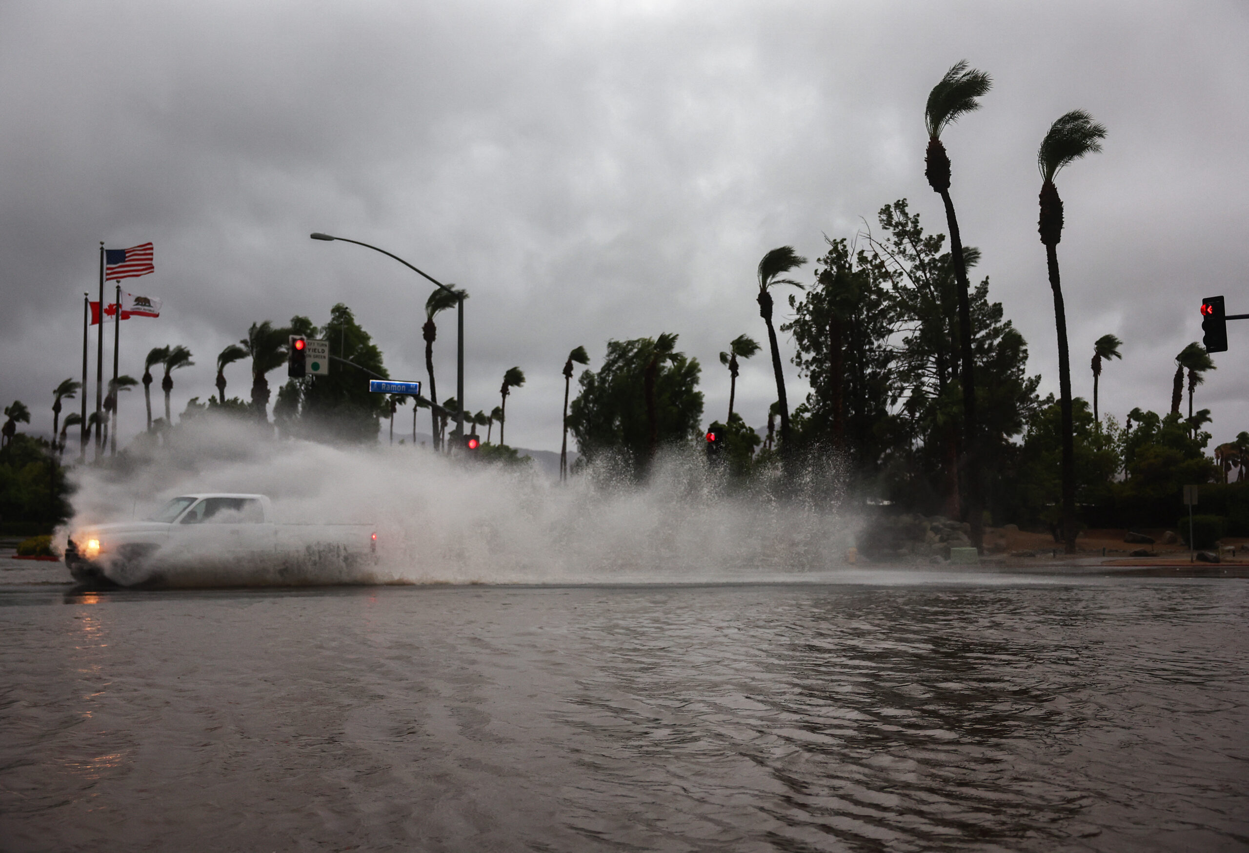 Tropical Storm Hilary Brings Wind and Heavy Rain to Southern California