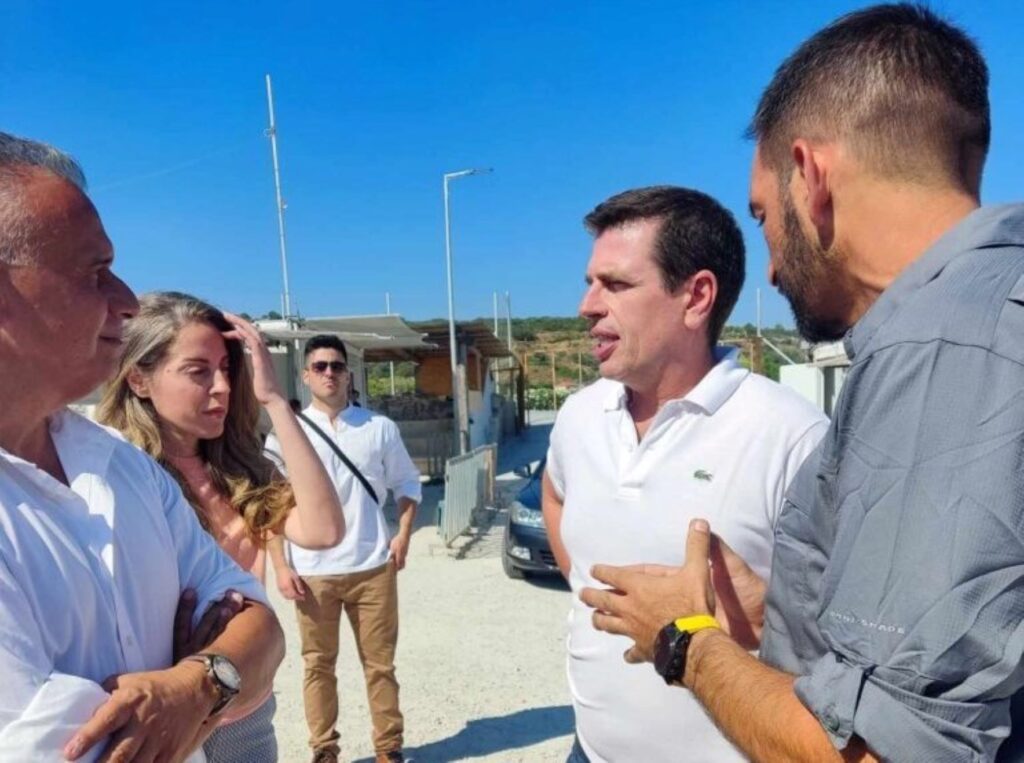 Eπίσκεψη Καιρίδη στη Λέσβο