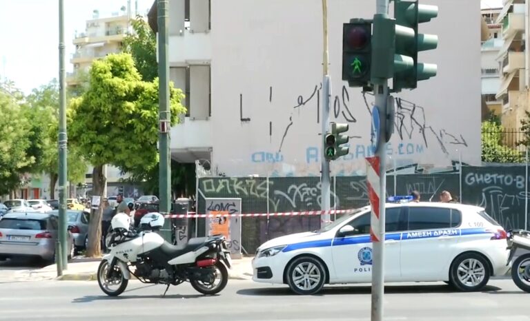 Κινηματογραφική ληστεία στο κέντρο της Αθήνας – Τραυματίστηκε ο δράστης αφού απείλησε αστυνομικούς