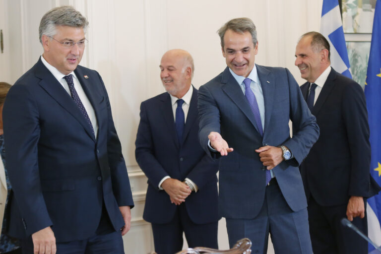 Συνάντηση Κ. Μητσοτάκη με A. Plenkovic – Στην ατζέντα τα αιματηρά επεισόδια στη Νέα Φιλαδέλφεια (video)
