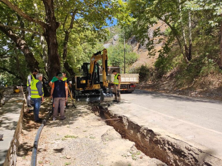Καστοριά: Ξεκίνησαν οι εργασίες για την αντικατάσταση του δικτύου ύδρευσης