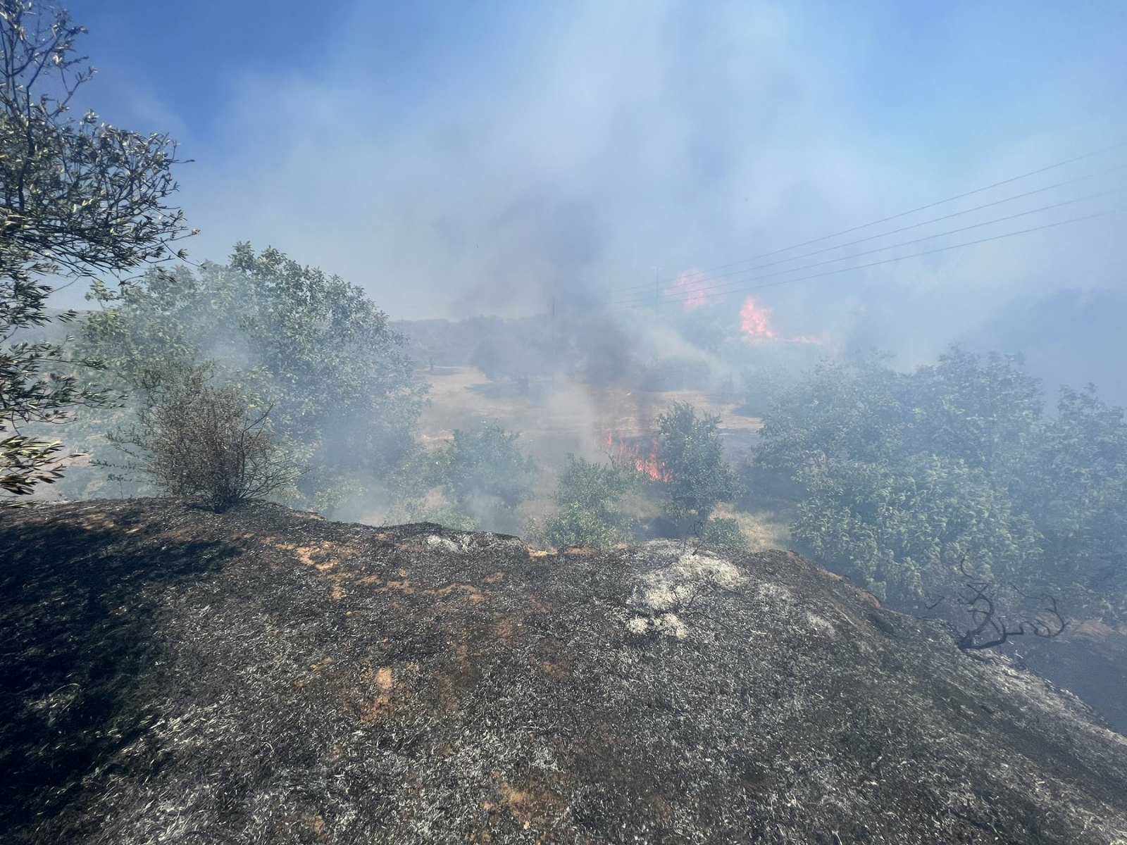Ηράκλειο: Σε ύφεση η πυρκαγιά στο Ασήμι