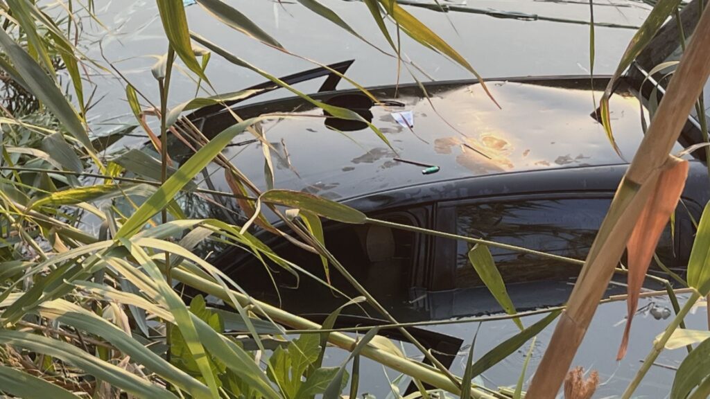 Καλαμάτα: Αυτοκίνητο έπεσε στο ποτάμι δίπλα στη «Διασπορά» (βίντεο)