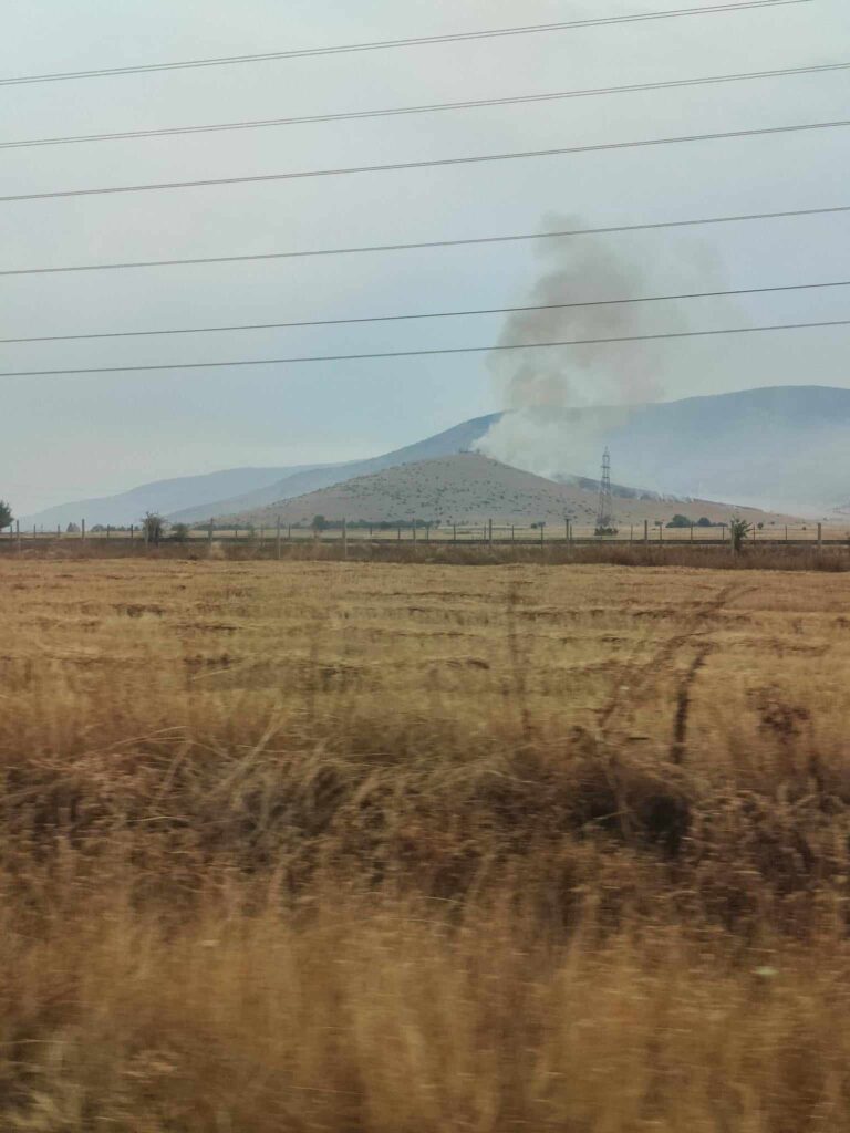 Κοζάνη: Δύο ταυτόχρονες πυρκαγιές στην περιοχή του Ελλησπόντου