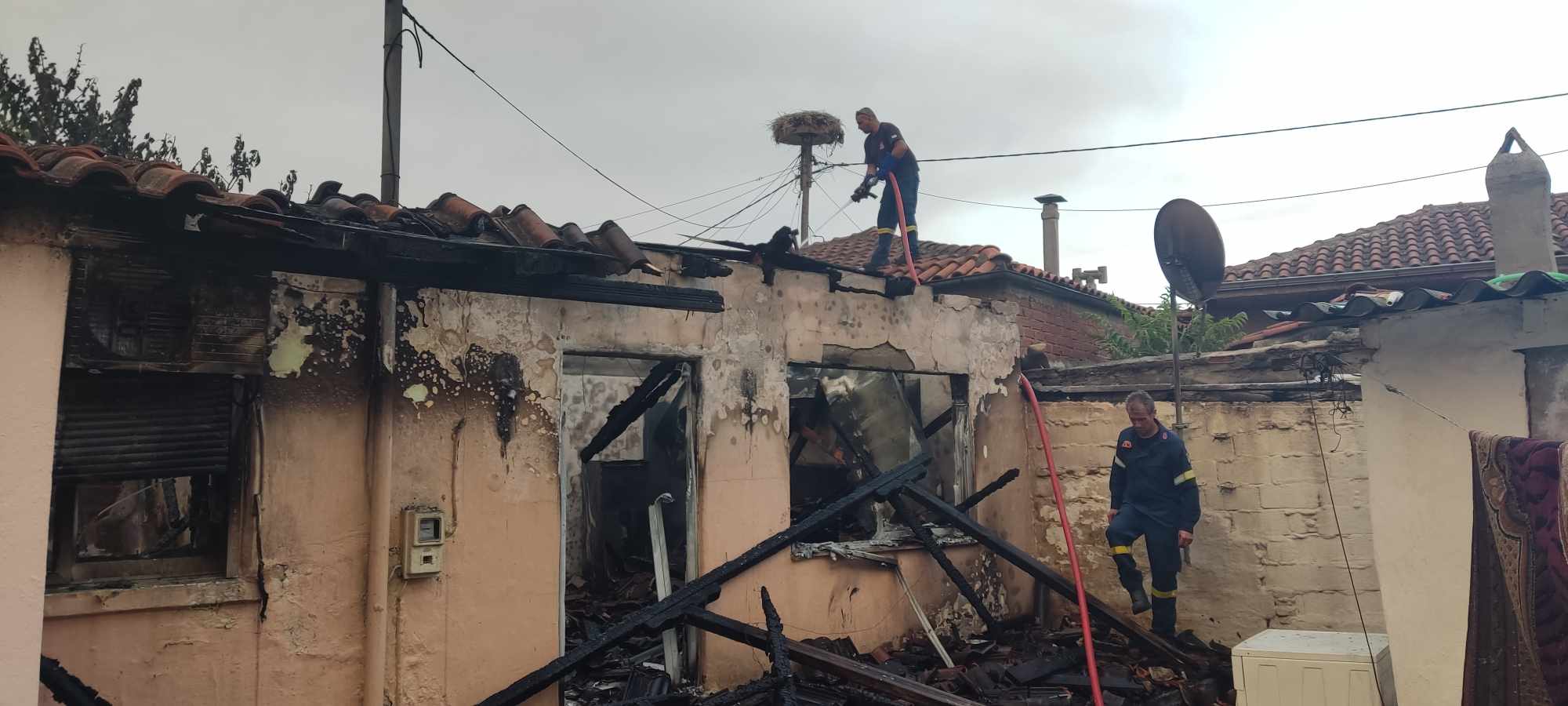 Διδυμότειχο: Μονοκατοικία τυλίχτηκε στις φλόγες