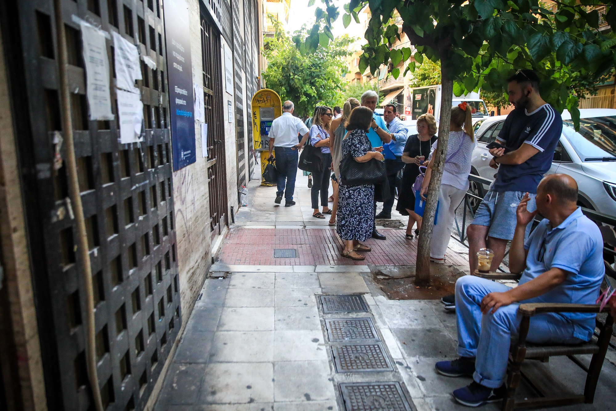ΟΥΡΕΣ ΑΝΑΜΟΝΗΣ ΑΠΟ ΠΟΛΥ ΝΩΡΙΣ ΤΟ ΠΡΩΙ ΣΤΟ ΚΤΗΜΑΤΟΛΟΙΟ ΑΘΗΝΩΝ (ΓΙΑΝΝΗΣ ΠΑΝΑΓΟΠΟΥΛΟΣ/EUROKINISSI)