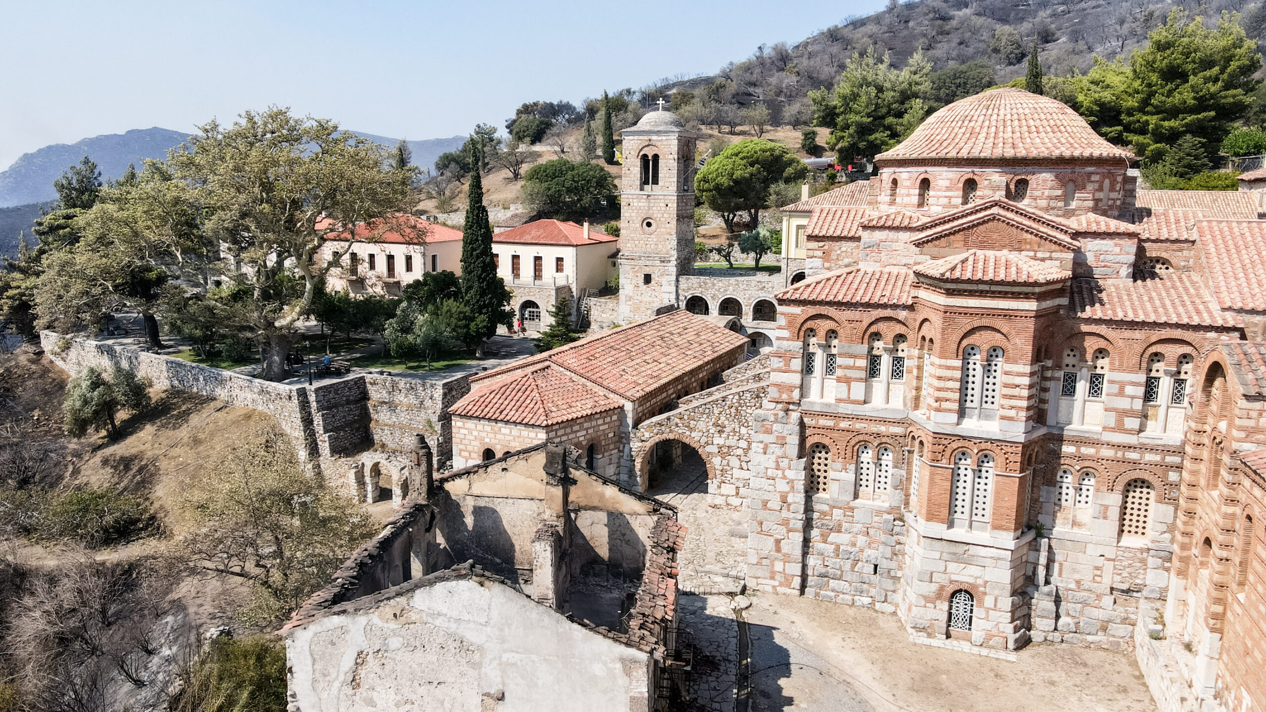 ΠΥΡΚΑΓΙΑ ΣΤΗ ΒΟΙΩΤΙΑ / ΜΟΝΗ ΟΣΙΟΥ ΛΟΥΚΑ (EUROKINISSI)