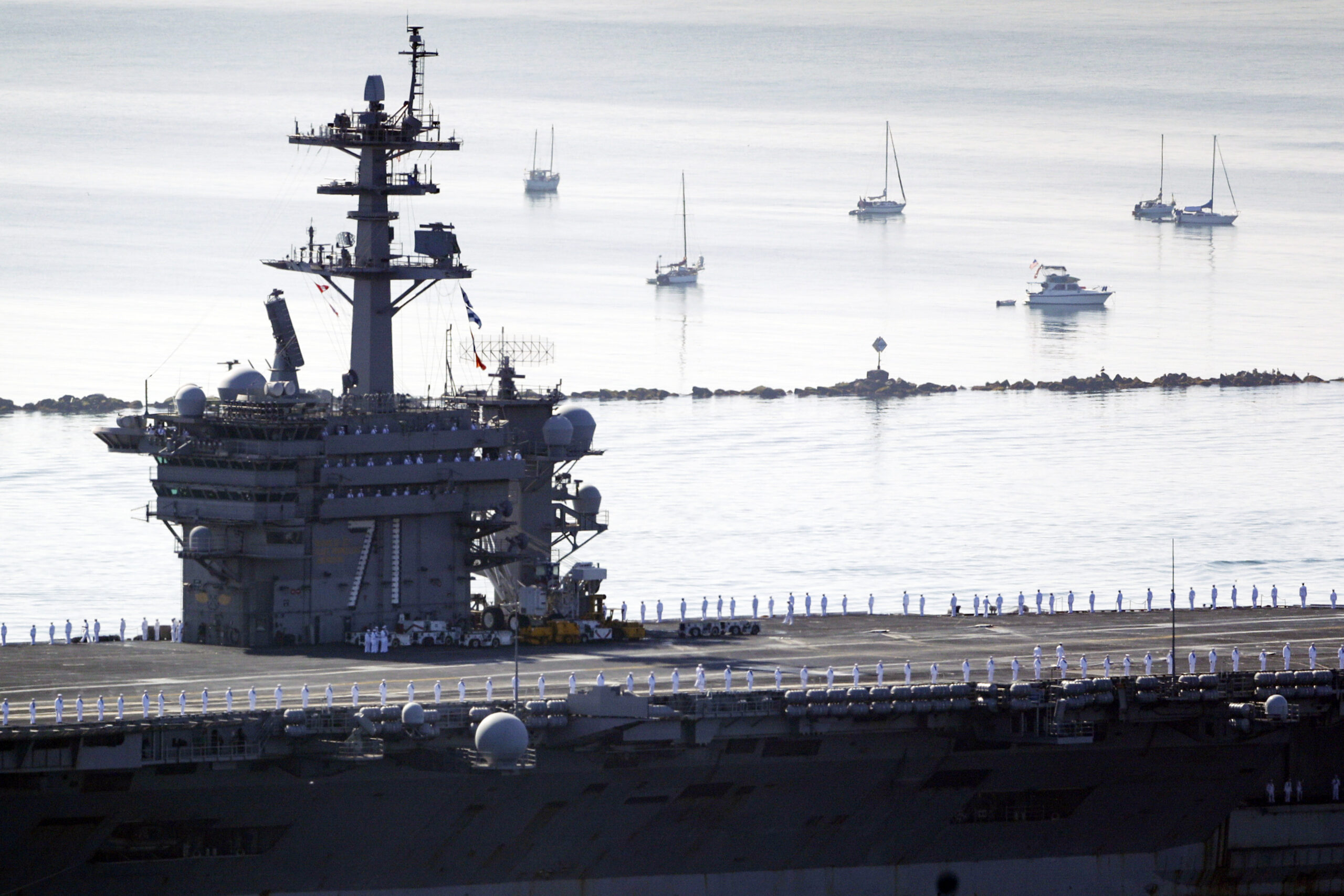 Virus Outbreak Aircraft Carrier