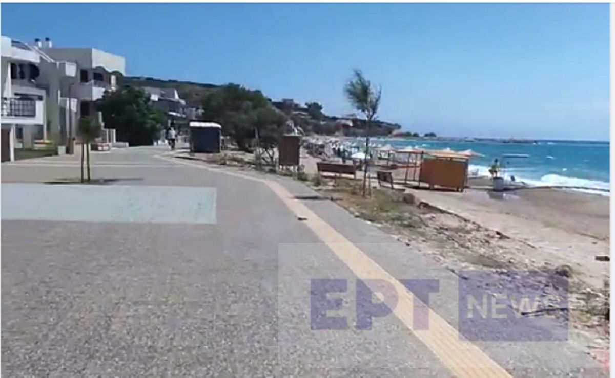 Χίος: Νέα σύλληψη για ξαπλώστρες στην παραλία της Κώμης