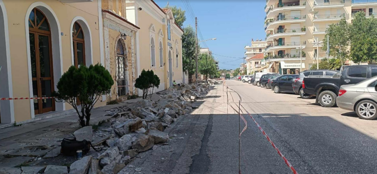 Πύργος: Διακοπή της κυκλοφορίας σε κεντρικό δρόμο
