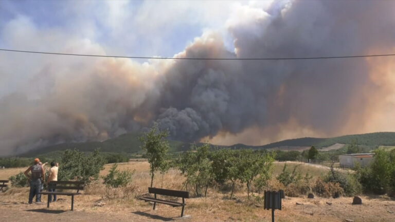 Φωτιά στον Έβρο: Ισχυροί άνεμοι στην περιοχή – Κάηκαν πέντε σπίτια και μια εκκλησία