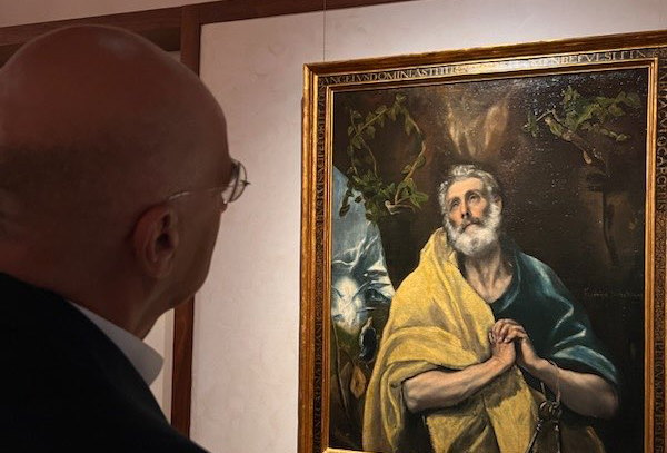 Ο υπουργός Εθνικής Άμυνας Ν. Δένδιας στο μουσείο El Greco στο Τολέδο