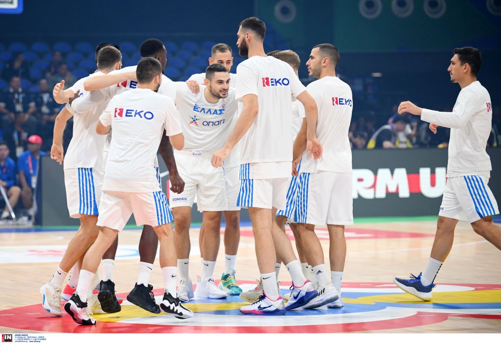Live Streaming – Δείτε τον αγώνα Ελλάδα-Mαυροβούνιο για το Παγκόσμιο Κύπελλο Μπάσκετ από τη Μανίλα (11:40, ΕΡΤ1)