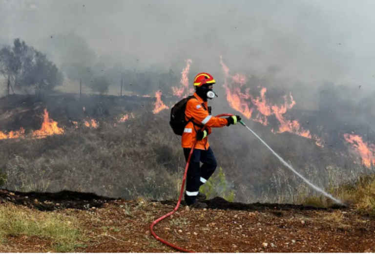 Υπό πλήρη έλεγχο η φωτιά στο Δεβελίκι Χαλκιδικής-Καίει ακόμα στο Μακρυχώρι Λάρισας