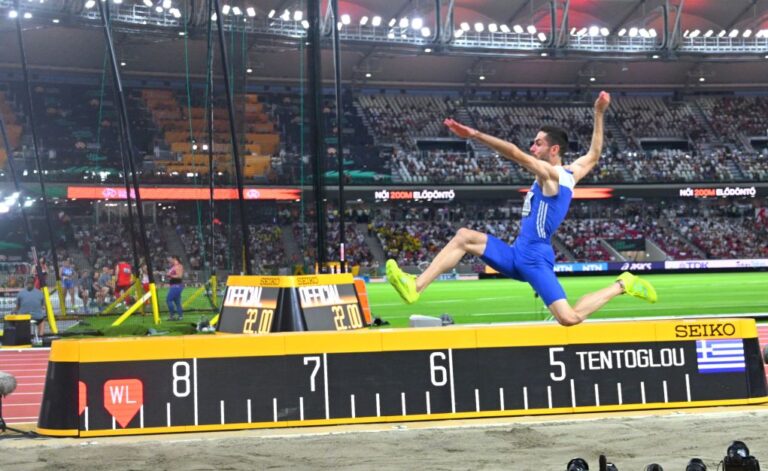 Παγκόσμιος Πρωταθλητής ο Μίλτος Τεντόγλου με 8.52μ.(video)