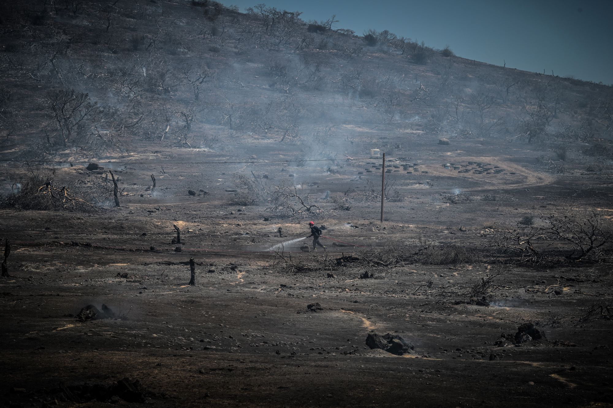 Ορεστιάδα: Υπο μερικό έλεγχο η πυρκαγιά στα Λάβαρα
