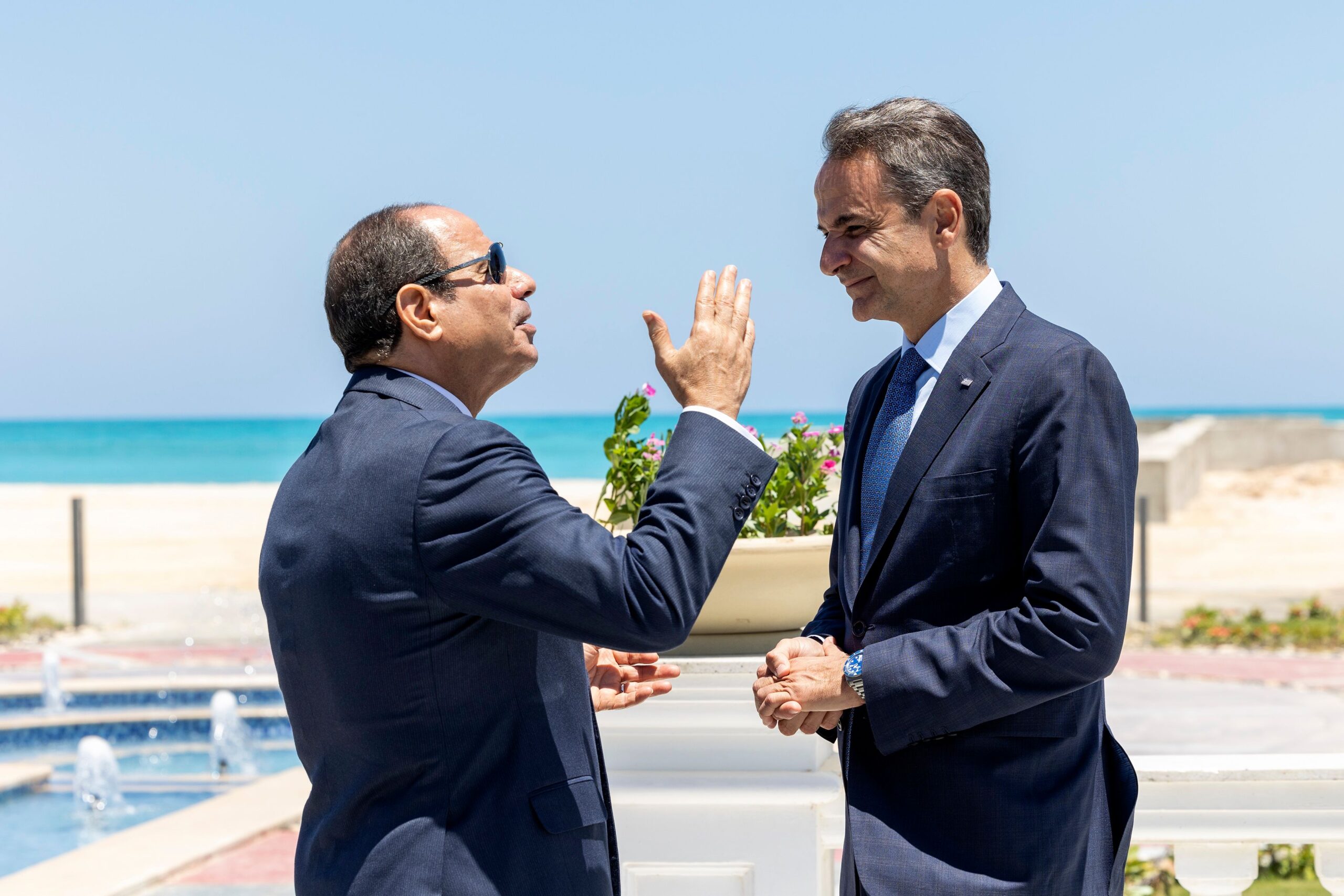 Μητσοτάκης – Αλ Σίσι επιβεβαίωσαν τη στενή σχέση και συνεργασία Ελλάδας – Αιγύπτου ― Τα ενεργειακά στο επίκεντρο