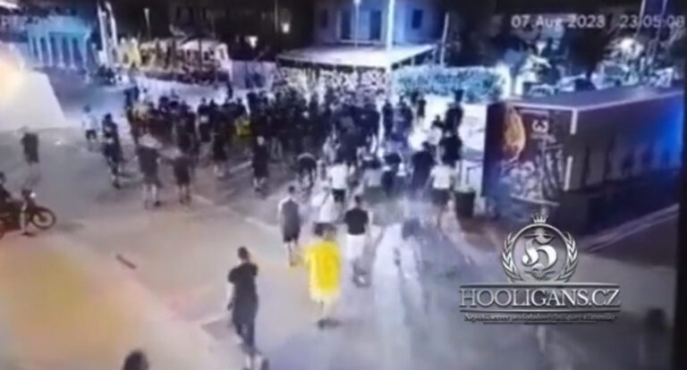 Νέα Φιλαδέλφεια: Νέο βίντεο από την έφοδο των χούλιγκαν έξω από το γήπεδο της ΑΕΚ