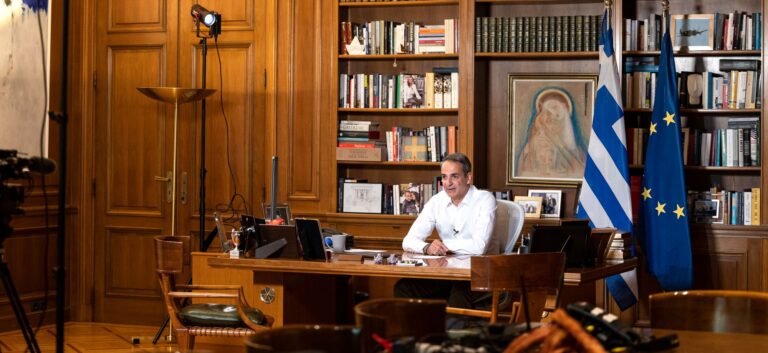 Συνέντευξη Μητσοτάκη στο βρετανικό δίκτυο ITV