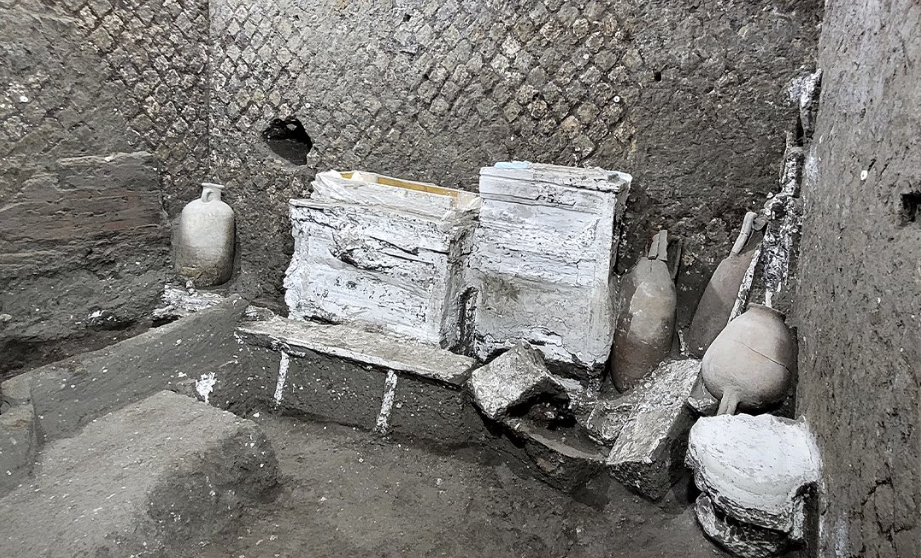 Πομπηία: Υπνοδωμάτιο 2.000 ετών που χρησιμοποιούσαν σκλάβοι βρέθηκε από αρχαιολόγους (εικόνες)