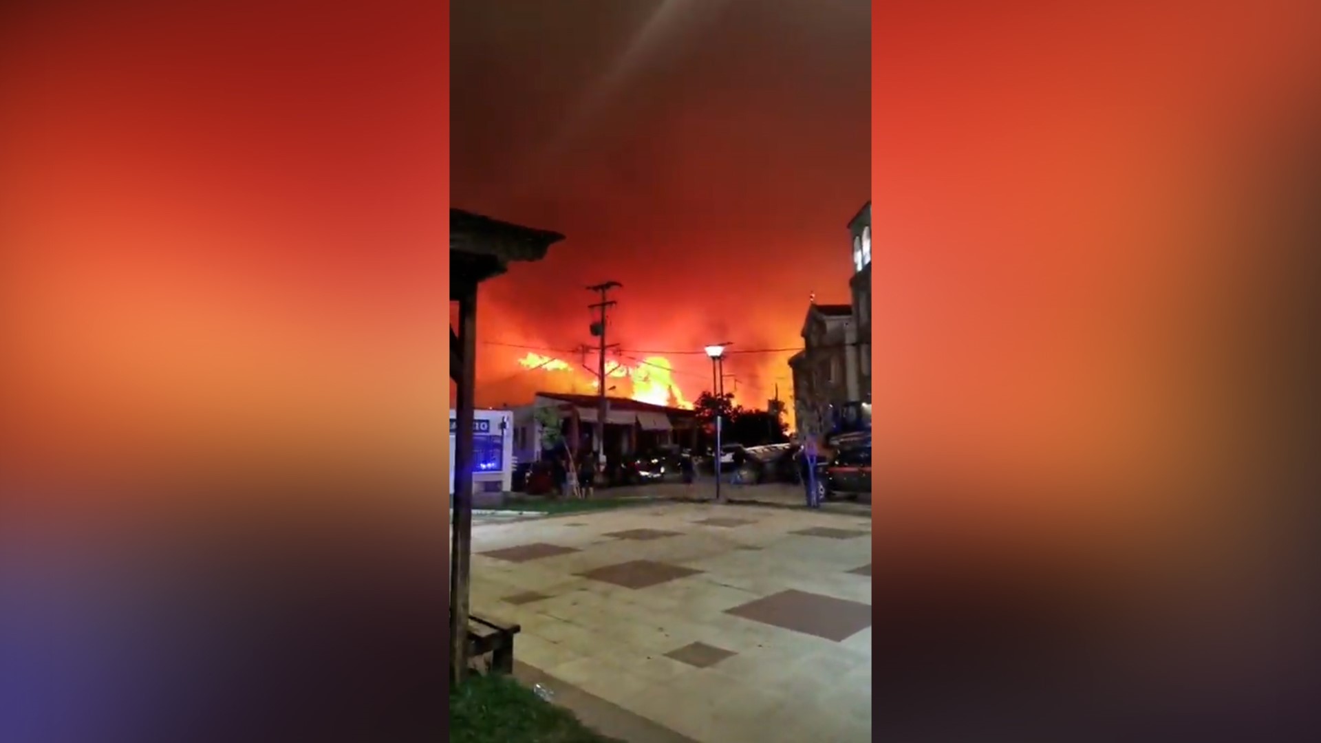 Αλεξανδρούπολη: Οι φλόγες στο χωριό Άβαντας – Συγκλονιστικό βίντεο
