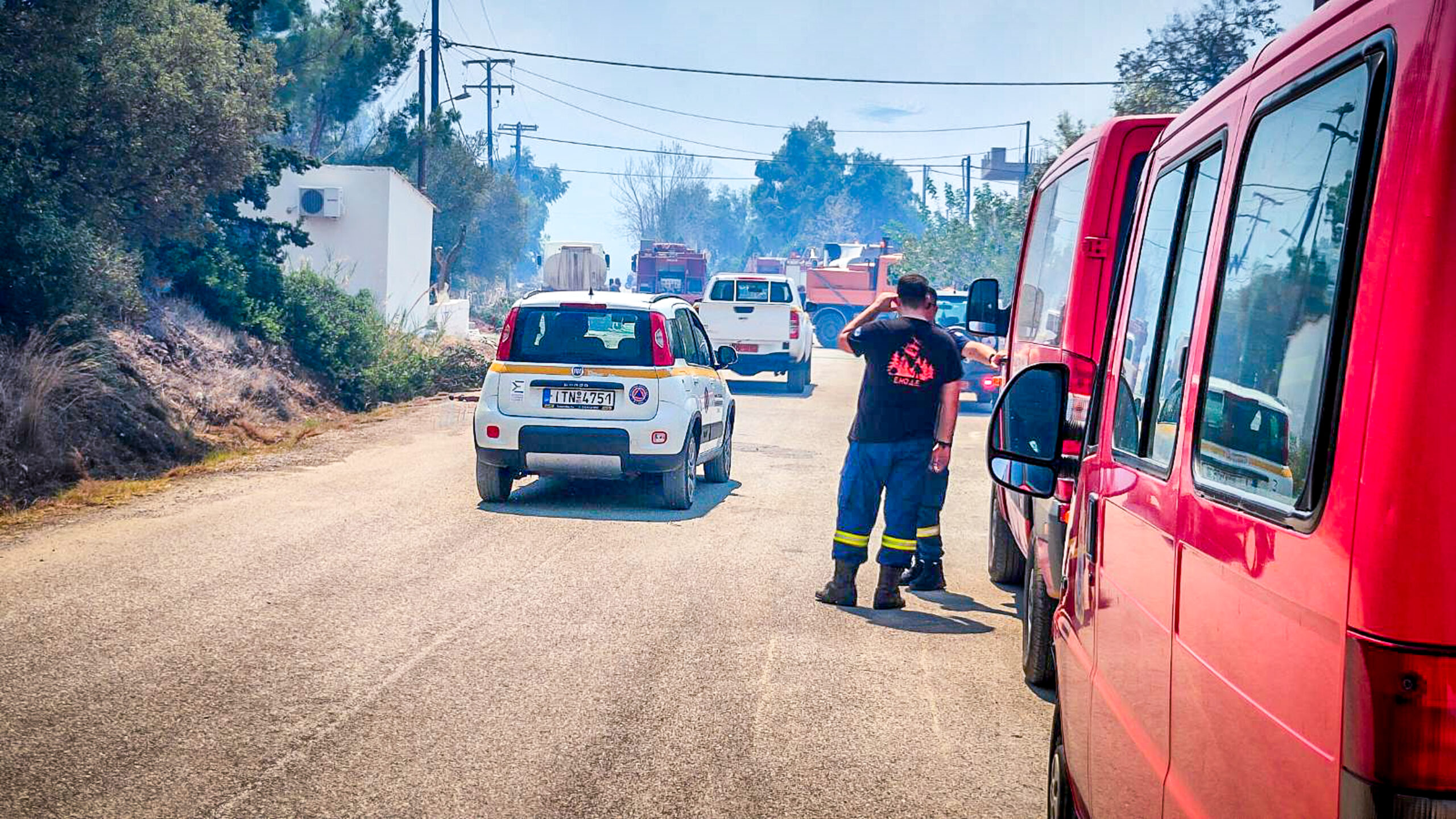 Βοιωτία: Εντολή εκκένωσης από το 112 σε Σκιπέικα, Μπακράκο, Καραχάλιο και Παναγία Καλαμιώτισσα