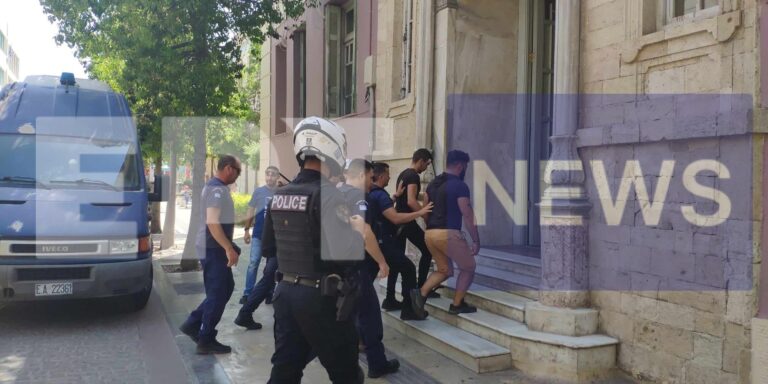 Ηράκλειο: Στον Εισαγγελέα οι 8 συλληφθέντες της άγριας συμπλοκής στις Μοίρες