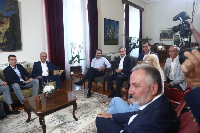 Θεσσαλονίκη: Στο Διοικητήριο ο Κ. Μητσοτάκης για συναντήσεις με εκπροσώπους των παραγωγικών τάξεων