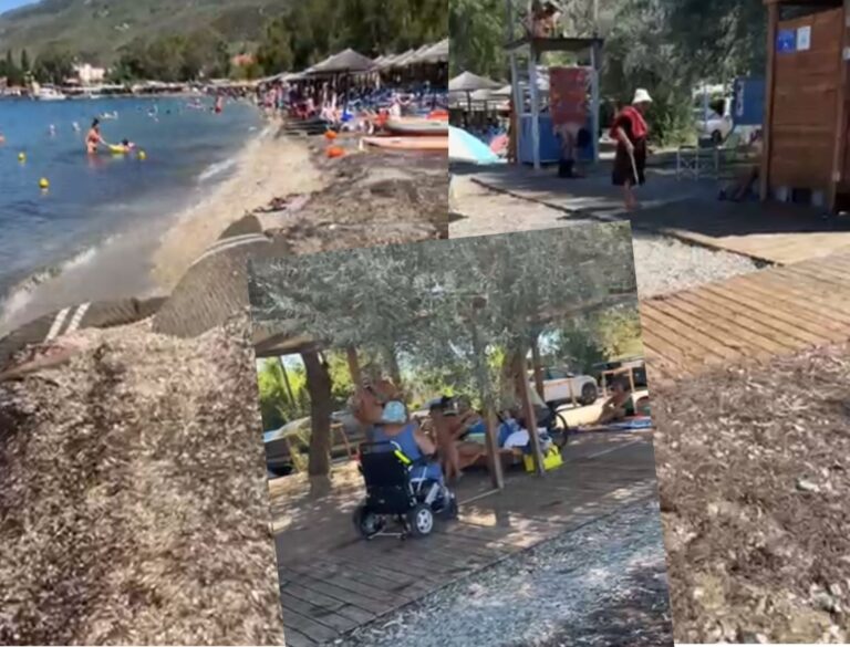 Καλά Νερά – Πήλιο: Καταστράφηκε ο διάδρομος πρόσβασης ΑμΕΑ από την κακοκαιρία – Θα αποκατασταθεί άμεσα, ενημερώνει ο Δήμος (video)