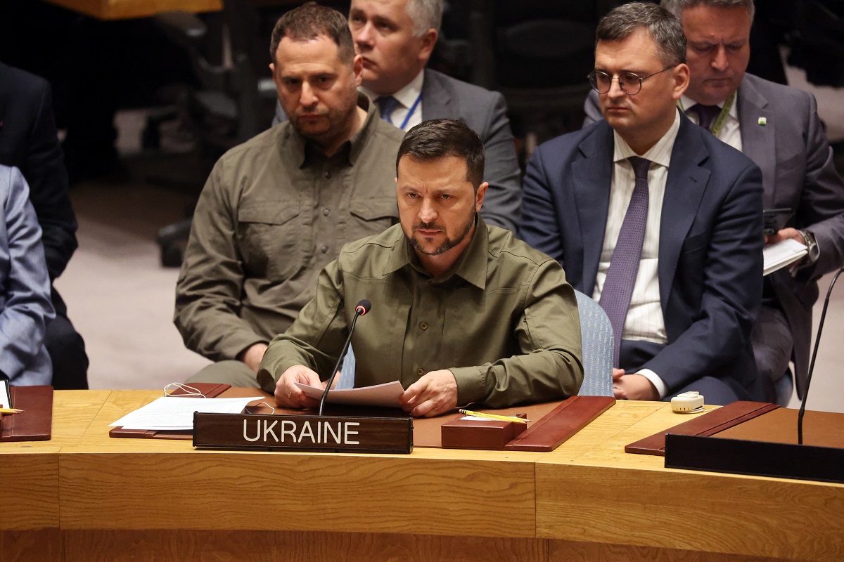 Συμβούλιο Ασφαλείας του ΟΗΕ: Ο Ζελένσκι κατήγγειλε την «εγκληματική επιθετικότητα» της Ρωσίας