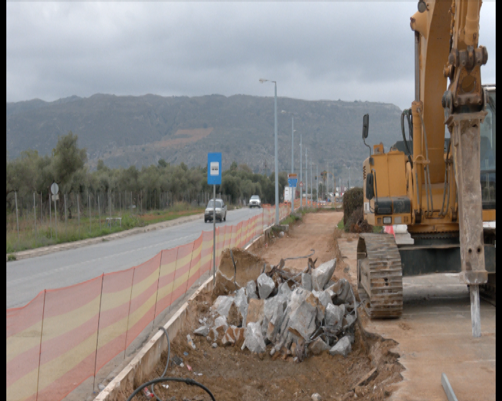Νέες κυκλοφοριακές ρυθμίσεις στον υπό κατασκευή συνδετήριο δρόμο της πόλης των Χανίων με τον κόμβο των Μουρνιών