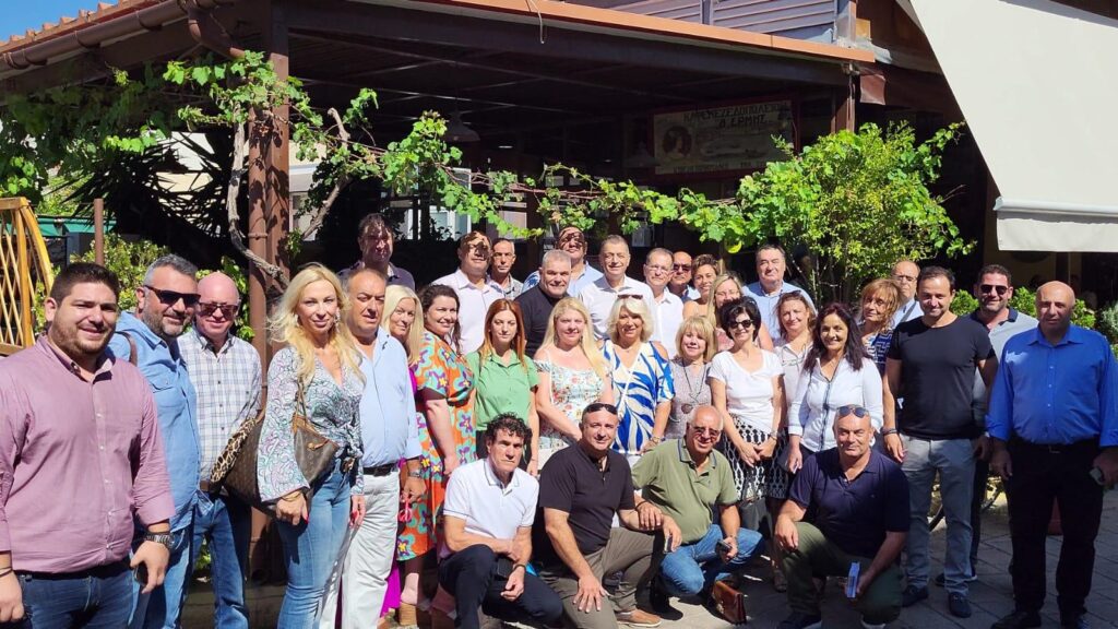 Περιοδεία Α. Στεφανή στη Μυτιλήνη Περιοδεία Α. Στεφανή στη Μυτιλήνη
