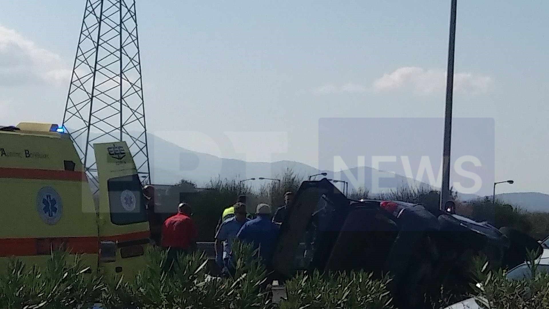 Τρίπολη: Τροχαίο ατύχημα στον δρόμο Κορίνθου- Τρίπολης-Καλαμάτας