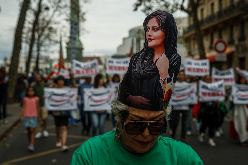 FRANCE-IRAN-POLITICS-RIGHTS-PROTEST