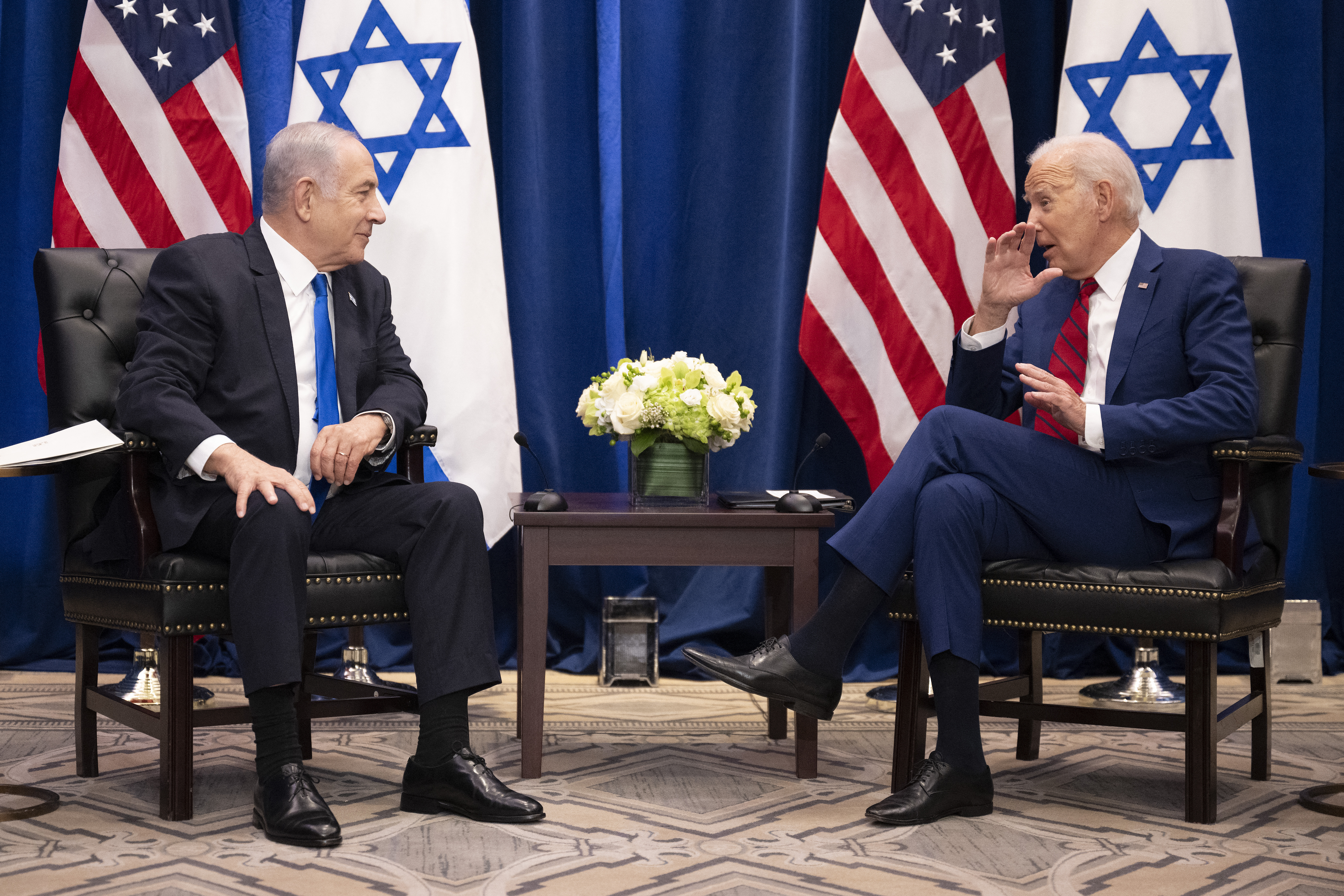 US-ISRAEL-DIPLOMACY-POLITICS-BIDEN-NETANYAHU