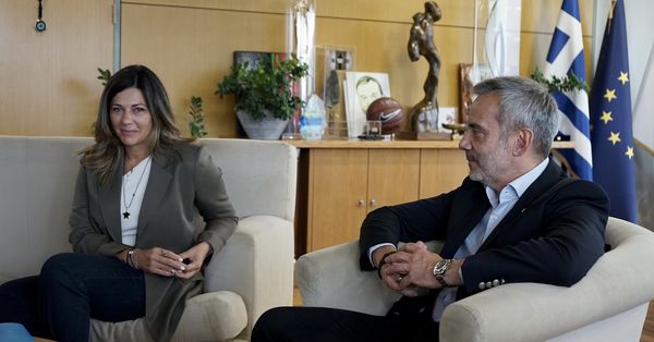 Θεσσαλονίκη: Συνάντηση Ζέρβα με την υπουργό Κοινωνικής Συνοχής και Οικογένειας, Σοφία Ζαχαράκη