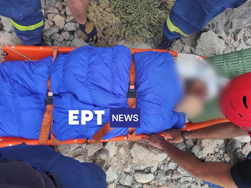 Χανιά: Ολοκληρώθηκε η επιχείρηση διάσωσης 29χρονου άνδρα που τραυματίστηκε στον Ομαλό