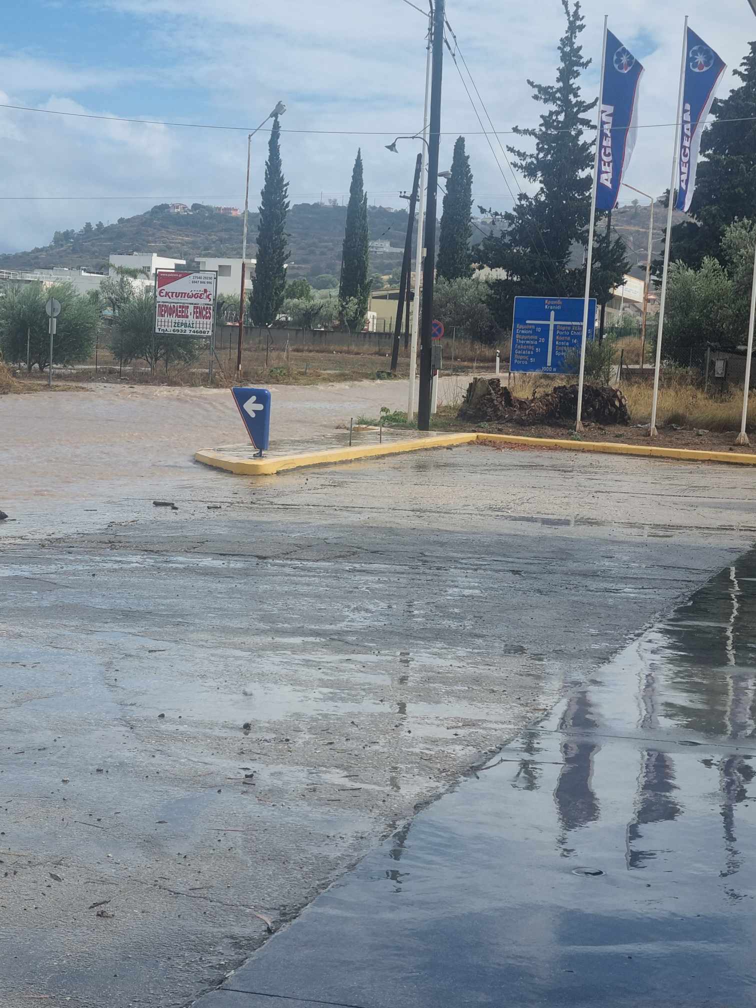 Κακοκαιρία Daniel: Με σφοδρότητα “χτυπήθηκαν” Επίδαυρος και Ερμιονίδα – Αίτημα κήρυξης σε κατάσταση έκτακτης ανάγκης