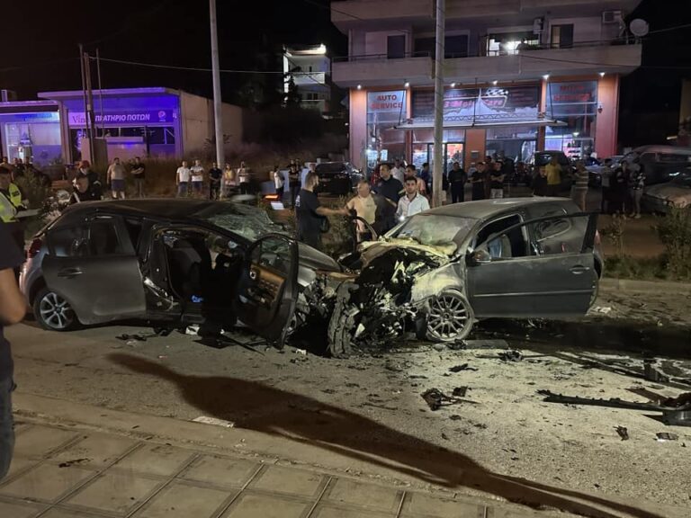 Μαρκόπουλο: Τροχαίο δυστύχημα με ένα νεκρό και τέσσερις τραυματίες