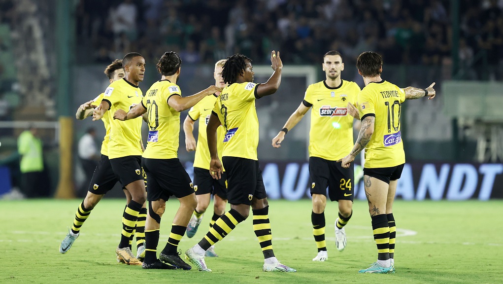 Mεγάλη νίκη της ΑΕΚ στη Λεωφόρο με 2-1 επί του Παναθηναϊκού (highlights)