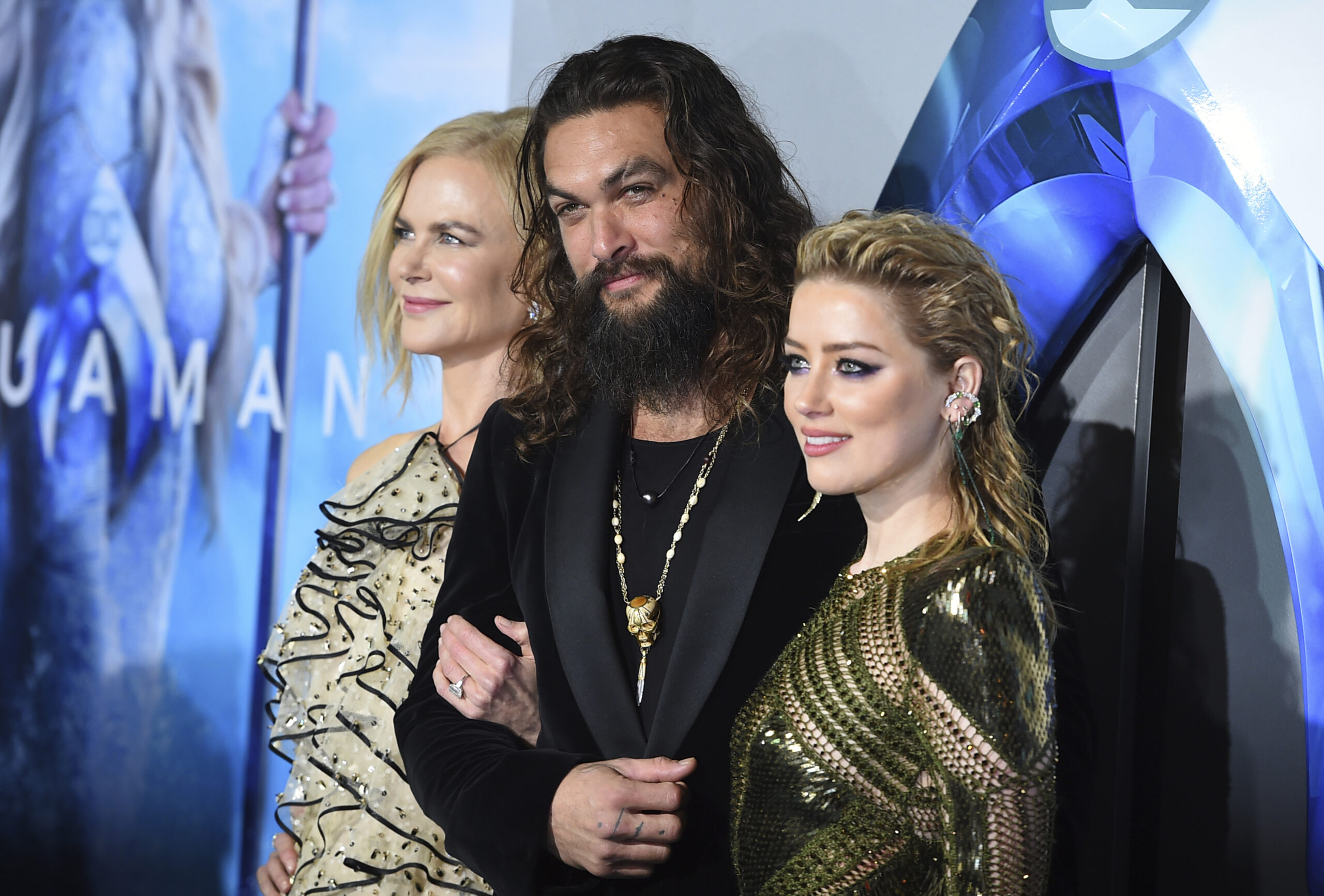 Nicole Kidman, Jason Momoa, Amber Heard