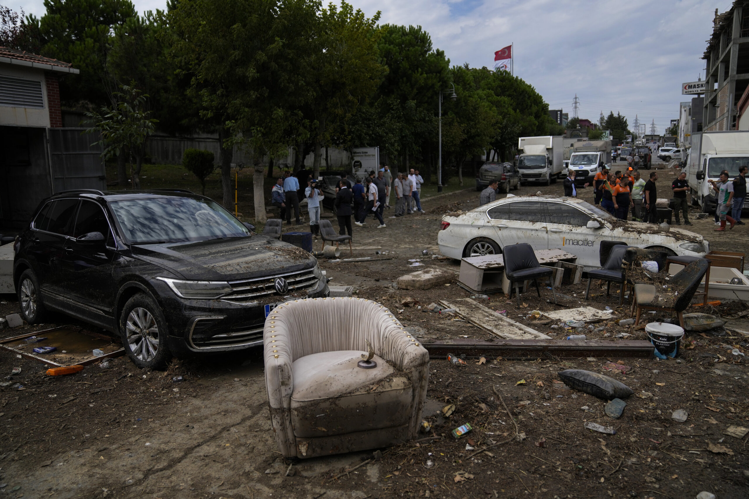 APTOPIX Turkey Extreme Weather