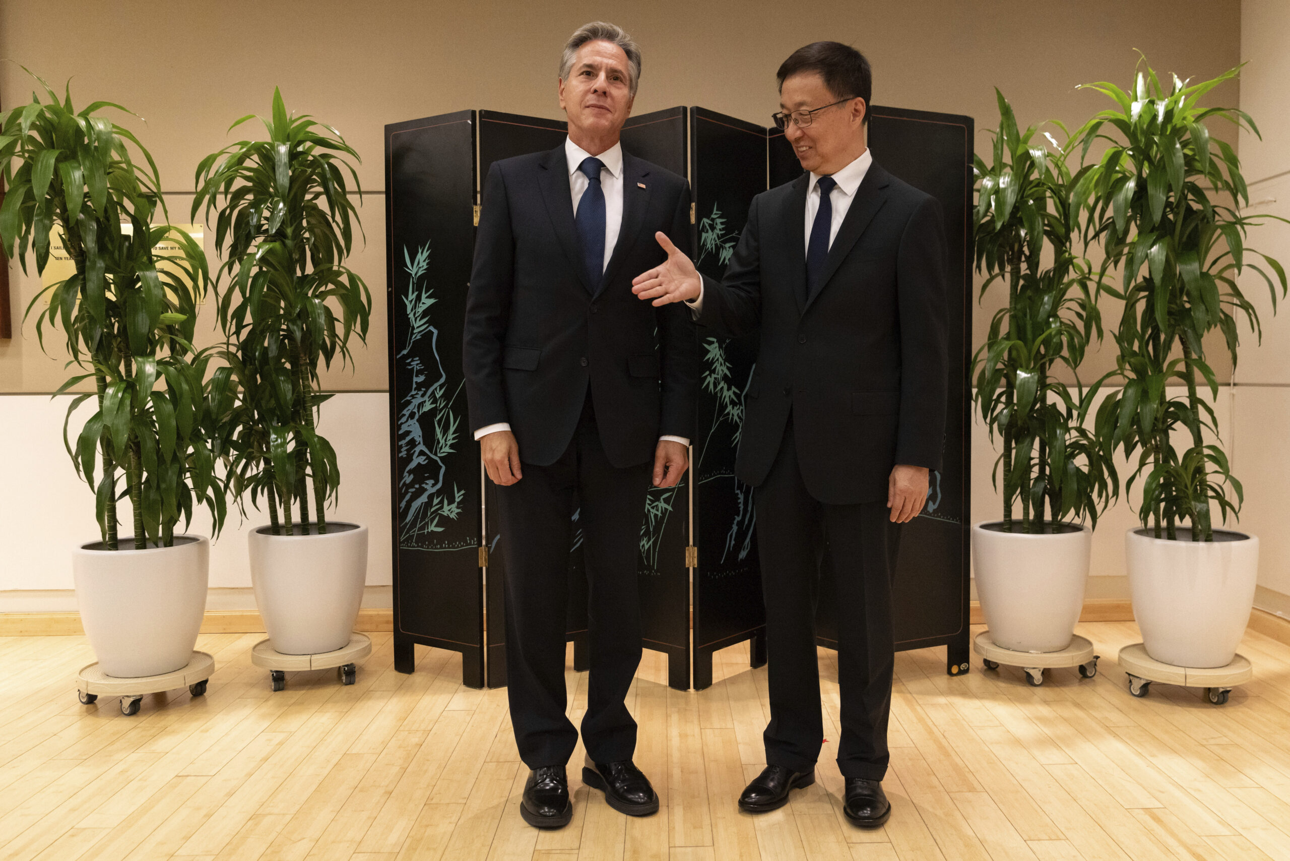 ΗΠΑ: Συνάντηση του ΥΠΕΞ Μπλίνκεν με τον Κινέζο αντιπρόεδρο Χαν Ζενγκ στο περιθώριο της Γενικής Συνέλευσης του ΟΗΕ