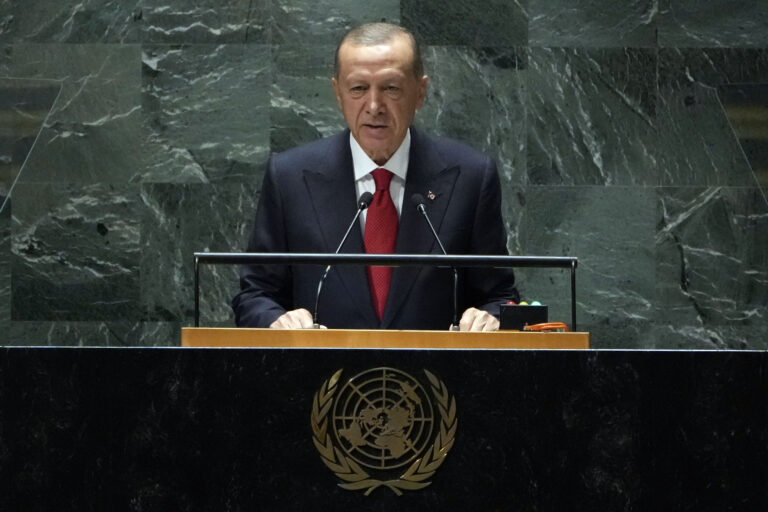 ΓΣ ΟΗΕ: Ο Ερντογάν κάλεσε τη διεθνή κοινότητα να αναγνωρίσει το ψευδοκράτος