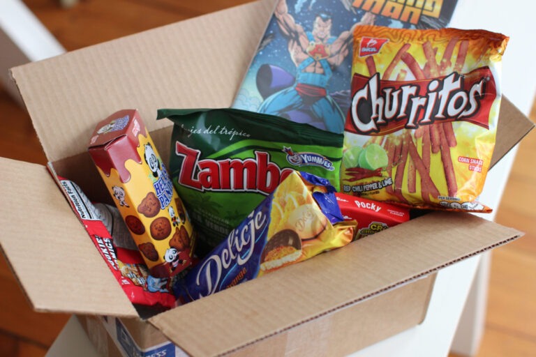 This March 2, 2015 photo shows a Kare Pax snack box in Concord, NH