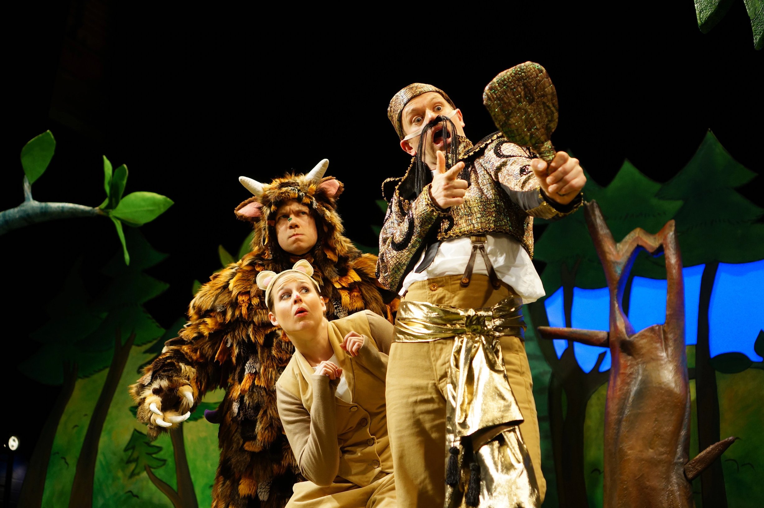 Η θεατρική παράσταση “Το Γκρούφαλο” στο θέατρο Αυλαία