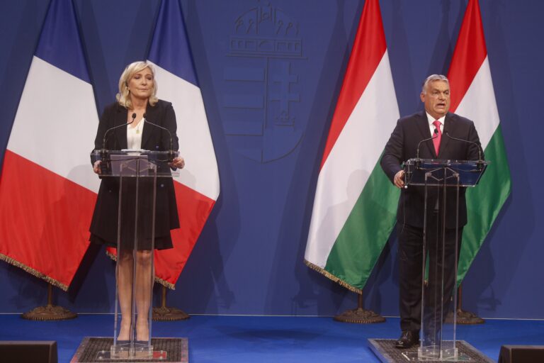 Ουγγαρία: Όρμπαν και Λεπέν συμφώνησαν στη Βουδαπέστη σε κοινή δράση έναντι των Βρυξελλών για μεταναστευτικό και οικονομικές πολιτικές