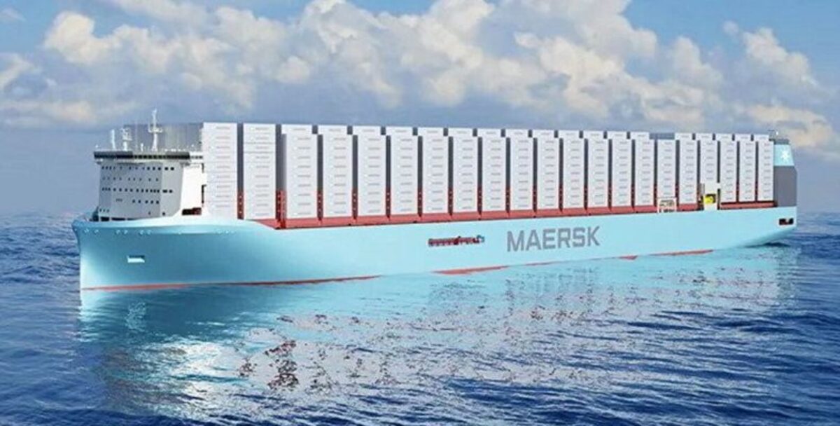 Δανία: «Βαφτίστηκε» το πρώτο πλοίο της εταιρείας Maersk που θα κινείται με βιομεθανόλη