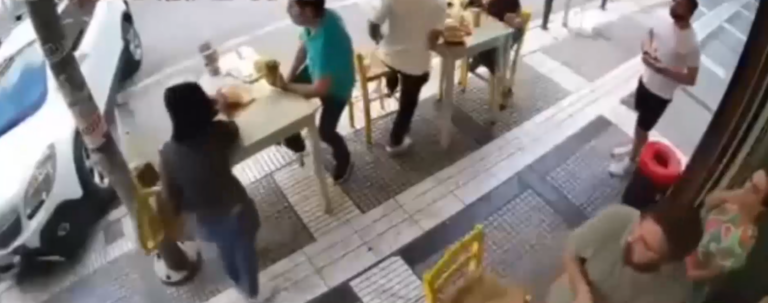 Θεσσαλονίκη: Αυτοκίνητο θα έπεφτε παραλίγο πάνω σε θαμώνες ψητοπωλείου
