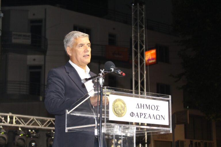 Κ. Αγοραστός: Έργα και επενδύσεις 477 εκατ. ευρώ “τρέχουν” στα Φάρσαλα